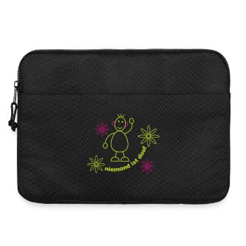 niemand_ist_doof_002 - Laptoptasche 15" - Schwarz - Vorne