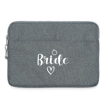Bride - Laptoptasche 15" - Grau meliert - Vorne