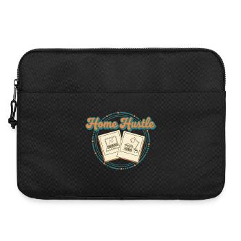 Home Hustle Retro - Laptop bag 15" - black - Front