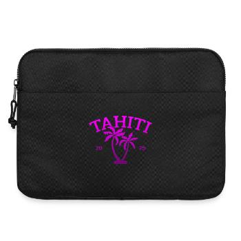 Tahiti - Palmiers - Palmiers - Polynésie française Beach - Sacoche pour ordinateur portable 15 pouces - noir - Devant