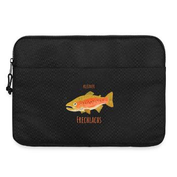 Little cheeky salmon - Laptop bag 15" - black - Front
