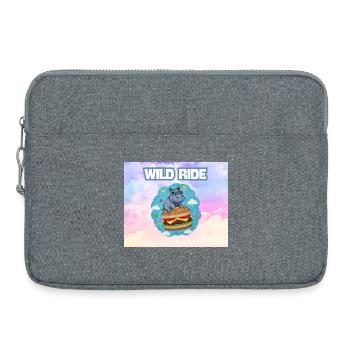 Champ de burgers Hippo Wild Ride - Sacoche pour ordinateur portable 15 pouces - gris chiné - Devant