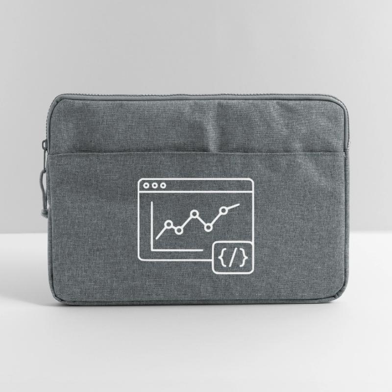 Web Analysis Chart Coding Browser Vector Laptop bag 15"
