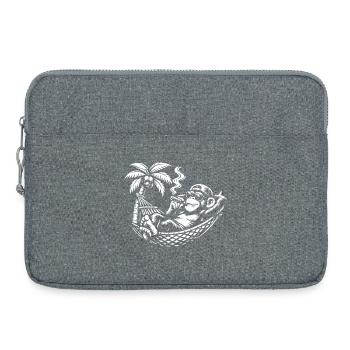 Cigare hamac Chill Monkey - Sacoche pour ordinateur portable 15 pouces - gris chiné - Devant