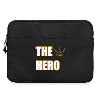 THE HERO – Bold & Powerful Statement Design - Laptoptasche 15" - Schwarz - Vorne