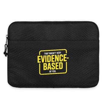 That Wasn't Evidence Based Medizin Labor Nerd Arzt - Laptoptasche 15" - Schwarz - Vorne