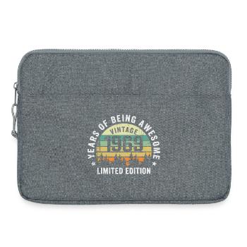 Legendary since 1969, Vintage Edition 1969 Retro - Laptop bag 15" - heather grey - Front