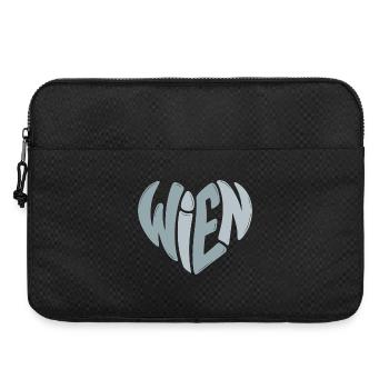 Wien Graffiti Herz - Laptoptasche 15" - Schwarz - Vorne