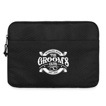 The Grooms Club - Laptoptasche 15" - Schwarz - Vorne