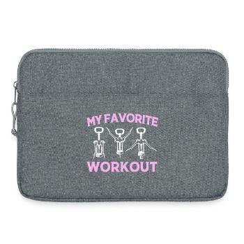 sommelier - Laptop bag 15" - heather grey - Front