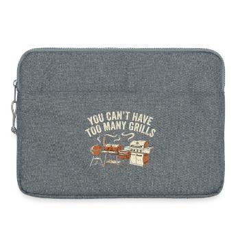 Too many grills - Laptop bag 15" - heather grey - Front
