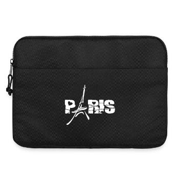 Paris France T-shirt - Sacoche pour ordinateur portable 15 pouces - noir - Devant