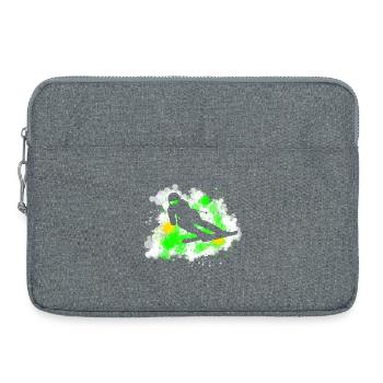 Ski - Laptoptasche 15" - Grau meliert - Vorne