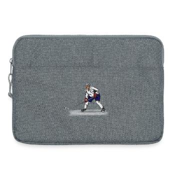 hockey - Sacoche pour ordinateur portable 15 pouces - gris chiné - Devant