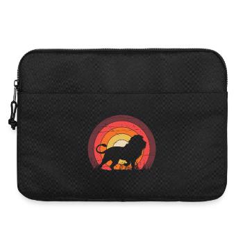 Ein Löwe - Laptoptasche 15" - Schwarz - Vorne