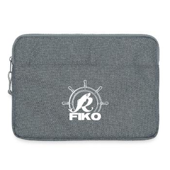 FIKO - Rostock - Sacoche pour ordinateur portable 15 pouces - gris chiné - Devant