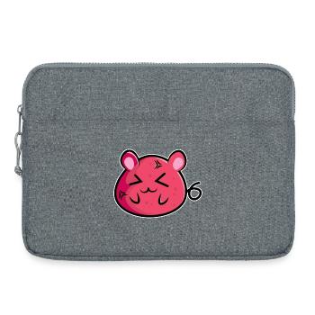 Mausi - Laptoptasche 15" - Grau meliert - Vorne
