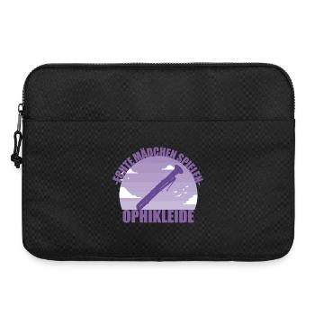 Ophikleide Musikerin Instrument Mädchen Geschenk - Laptoptasche 15" - Schwarz - Vorne
