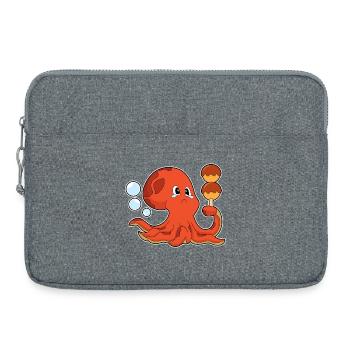 Poulpe Takoyaki - Sacoche pour ordinateur portable 15 pouces - gris chiné - Devant