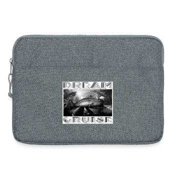 Croisière de rêve - Sacoche pour ordinateur portable 15 pouces - gris chiné - Devant