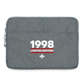 1998 Édition limitée - Sacoche pour ordinateur portable 15 pouces - gris chiné - Devant