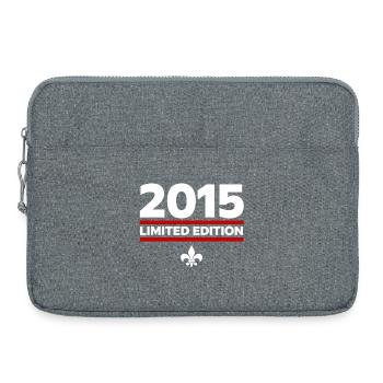 Édition limitée 2015 - Sacoche pour ordinateur portable 15 pouces - gris chiné - Devant
