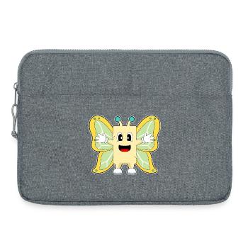 Beurre de papillon - Sacoche pour ordinateur portable 15 pouces - gris chiné - Devant