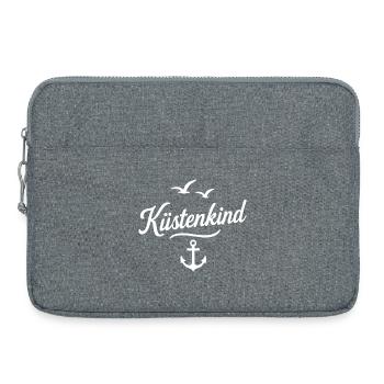 Enfant côtier - Sacoche pour ordinateur portable 15 pouces - gris chiné - Devant