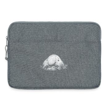 A blob fish - Laptop bag 15" - heather grey - Front