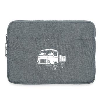 DDR-Legende auf Rädern Beschreibung: - Laptoptasche 15" - Grau meliert - Vorne