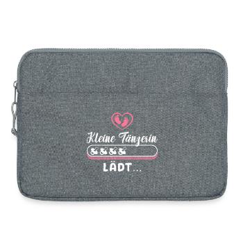Bientôt Maman LITTLE DANCER INVITE LA FUTURE MAMAN - Sacoche pour ordinateur portable 15 pouces - gris chiné - Devant