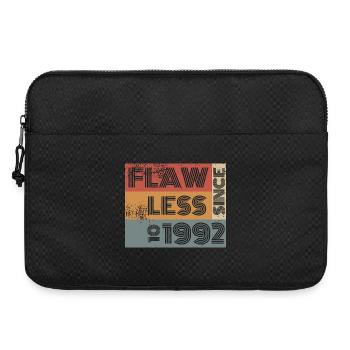 33. Anniversaire Sans défaut depuis 10/1992 - Sacoche pour ordinateur portable 15 pouces - noir - Devant