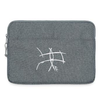 Spanking - Laptoptasche 15" - Grau meliert - Vorne