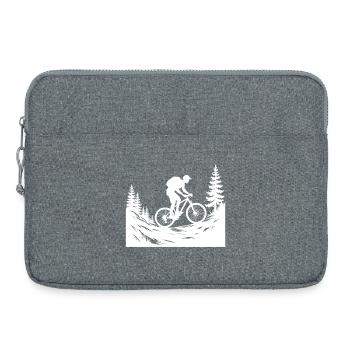 MTB Mountainbike - Laptoptasche 15" - Grau meliert - Vorne