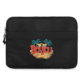 Boujou Normandie Identité Régionale Salutation - Sacoche pour ordinateur portable 15 pouces - noir - Devant