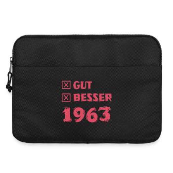 Année 1963 - Sacoche pour ordinateur portable 15 pouces - noir - Devant