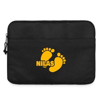 Nilas - Laptop bag 15" - black - Front