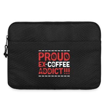 Kaffeeentzug Koffeinfrei Ex-Kaffeetrinker - Laptoptasche 15" - Schwarz - Vorne