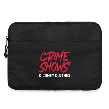 Krimi True Crime - Sacoche pour ordinateur portable 15 pouces - noir - Devant