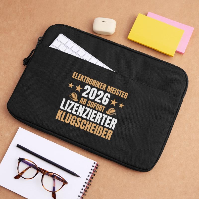 Master Electronics Technician 2026 Master Craftsman Examination Passed Laptop bag 15"