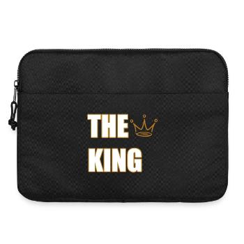 THE KING – Bold Royal Statement Design - Laptoptasche 15" - Schwarz - Vorne