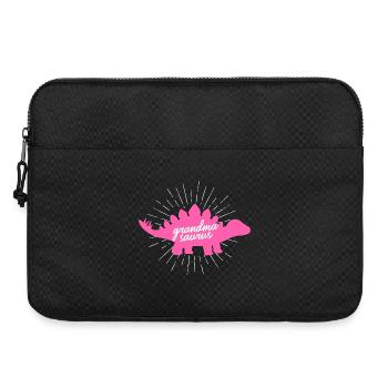 Grandmasaure Brachiosaurus : design drôle de dinosaure - Sacoche pour ordinateur portable 15 pouces - noir - Devant