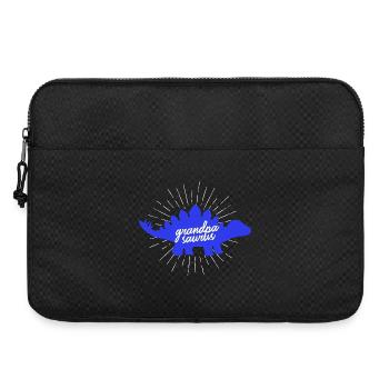 Grandpasaurus Stegosaurus Dinosaure Grand-père - Sacoche pour ordinateur portable 15 pouces - noir - Devant