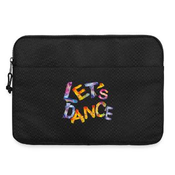 Lettres dansantes - Sacoche pour ordinateur portable 15 pouces - noir - Devant