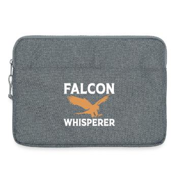 Fauconnerie Fauconnerie Faucon - Sacoche pour ordinateur portable 15 pouces - gris chiné - Devant