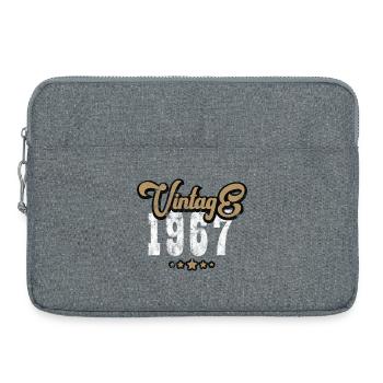 Vintage 1967 - Laptoptasche 15" - Grau meliert - Vorne
