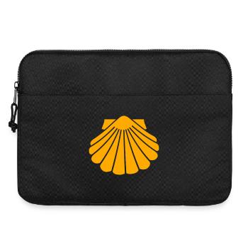 The scallop - Laptop bag 15" - black - Front