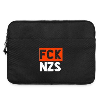 Fuck Nazis - Laptop bag 15" - black - Front