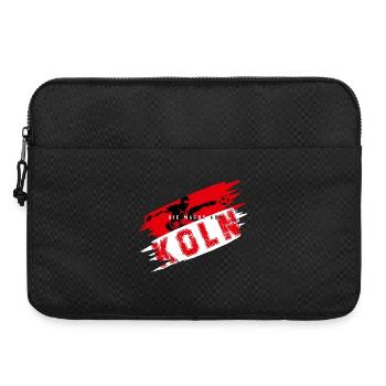 Fussball Köln Ruhrpott - Laptoptasche 15" - Schwarz - Vorne
