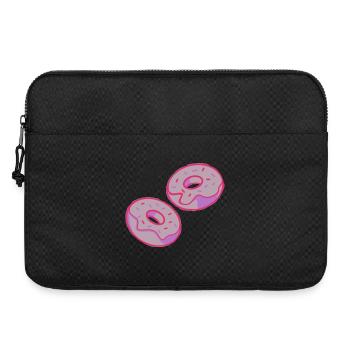 Donuts - Laptop bag 15" - black - Front